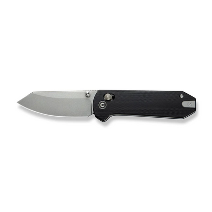 CIVIVI Knives™ Yonder Crossbar Lock C23073-1 Black G10 14C28N Stainless Steel Pocket Knife