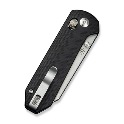 CIVIVI Knives™ Yonder Crossbar Lock C23073-1 Black G10 14C28N Stainless Steel Pocket Knife