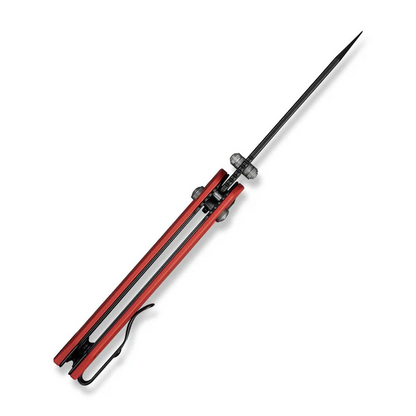 CIVIVI Knives™ Yonder Crossbar Lock C23073-2 Red G10 14C28N Stainless Steel Pocket Knife