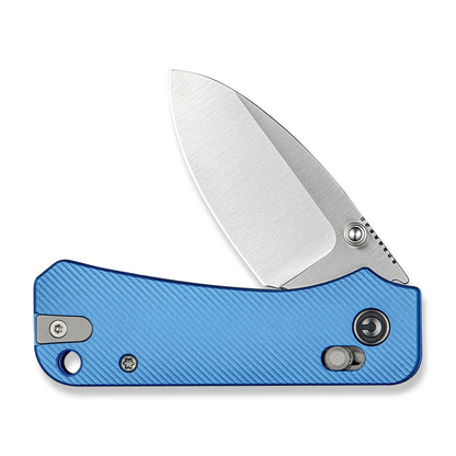 CIVIVI Knives™ Baby Banter 2 Crossbar Lock C23074-1 Blue Anodized Aluminum Nitro-V Stainless Steel Pocket Knife