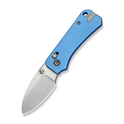 CIVIVI Knives™ Baby Banter 2 Crossbar Lock C23074-1 Blue Anodized Aluminum Nitro-V Stainless Steel Pocket Knife
