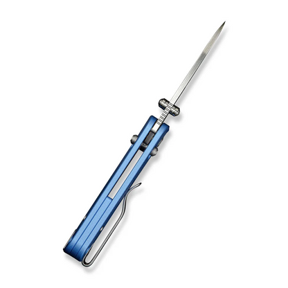 CIVIVI Knives™ Baby Banter 2 Crossbar Lock C23074-1 Blue Anodized Aluminum Nitro-V Stainless Steel Pocket Knife