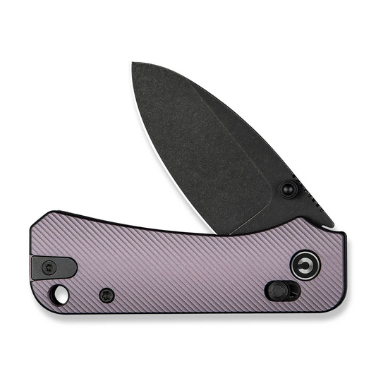 CIVIVI Knives™ Baby Banter 2 Crossbar Lock C23074-2 Purple Anodized Aluminum Nitro-V Stainless Steel Pocket Knife