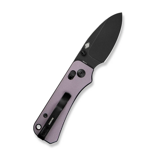 CIVIVI Knives™ Baby Banter 2 Crossbar Lock C23074-2 Purple Anodized Aluminum Nitro-V Stainless Steel Pocket Knife