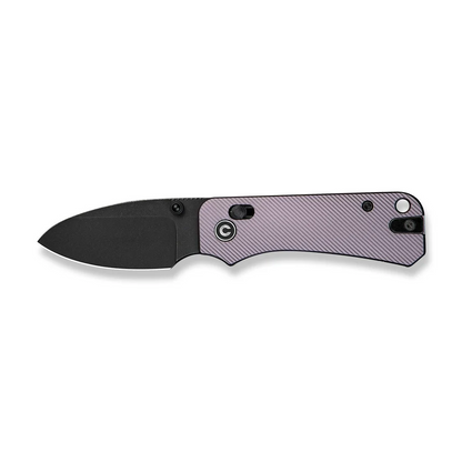 CIVIVI Knives™ Baby Banter 2 Crossbar Lock C23074-2 Purple Anodized Aluminum Nitro-V Stainless Steel Pocket Knife
