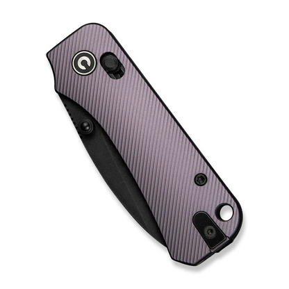 CIVIVI Knives™ Baby Banter 2 Crossbar Lock C23074-2 Purple Anodized Aluminum Nitro-V Stainless Steel Pocket Knife