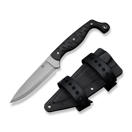 CIVIVI Knives™ MDRN Fixed Blade C23078-1 Black G10 Nitro-V Stainless Steel Knife