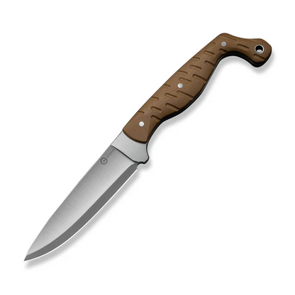 CIVIVI Knives™ MDRN Fixed Blade C23078-2 Brown G10 Nitro-V Stainless Steel Knife