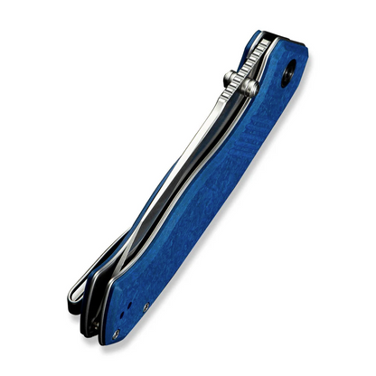 CIVIVI Knives™ Placoid Liner Lock C23079-2 Blue Shredded G10 14C28N Stainless Steel Pocket Knife