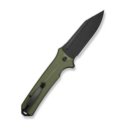 CIVIVI Knives™ Neurohaptic Button Lock C23080-3 OD Green G10 Nitro-V Stainless Steel Pocket Knife