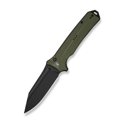 CIVIVI Knives™ Neurohaptic Button Lock C23080-3 OD Green G10 Nitro-V Stainless Steel Pocket Knife