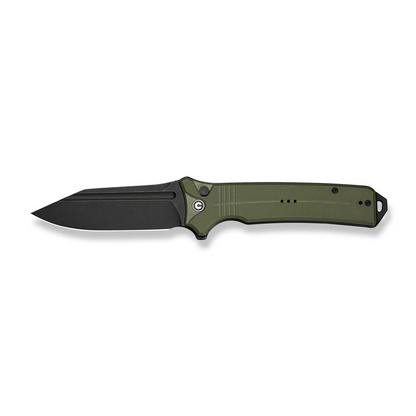 CIVIVI Knives™ Neurohaptic Button Lock C23080-3 OD Green G10 Nitro-V Stainless Steel Pocket Knife