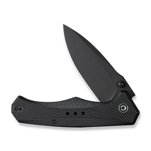 CIVIVI Knives™ Photonix Liner Lock C23081B-1 Black Coarse G10 14C28N Stainless Steel Pocket Knife