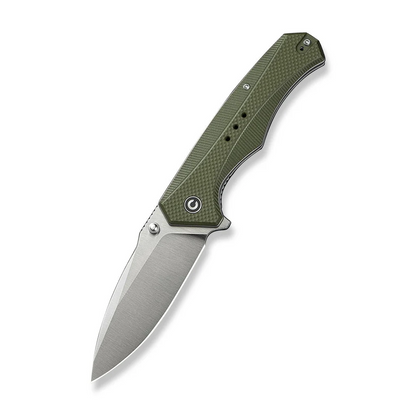 CIVIVI Knives™ Photonix Liner Lock C23081B-2 OD Green Coarse G10 14C28N Stainless Steel Pocket Knife