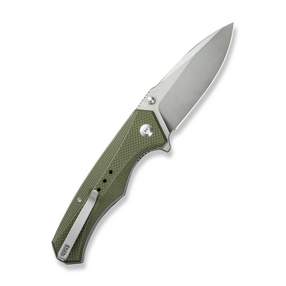 CIVIVI Knives™ Photonix Liner Lock C23081B-2 OD Green Coarse G10 14C28N Stainless Steel Pocket Knife