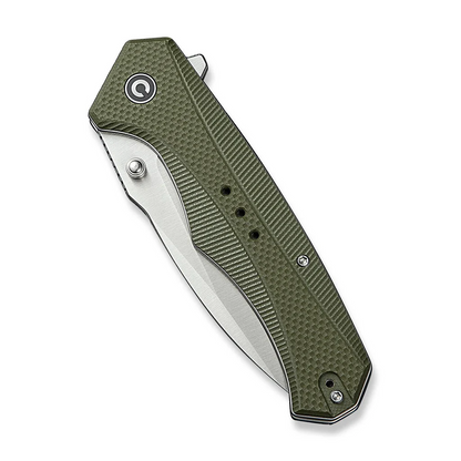 CIVIVI Knives™ Photonix Liner Lock C23081B-2 OD Green Coarse G10 14C28N Stainless Steel Pocket Knife