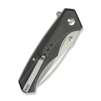 CIVIVI Knives™ Photonix Liner Lock C23081B-3 Dark Green Canvas Micarta 14C28N Stainless Steel Pocket Knife