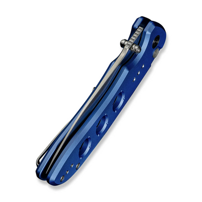 CIVIVI Knives™ Hyperpulse Button Lock C23087A-2 Blue Aluminum 14C28N Stainless Steel Pocket Knife