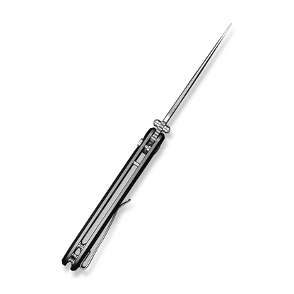 CIVIVI Knives™ Hyperpulse Button Lock C23087A-3 Dark Gray Aluminum 14C28N Stainless Steel Pocket Knife