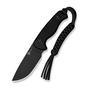 CIVIVI Knives™ Timberbark Fixed Blade C23094-1 Black G10 14C28N Stainless Steel Knife