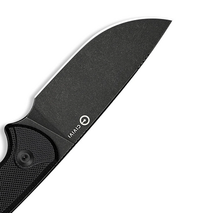 CIVIVI Knives™ Timberbark Fixed Blade C23094-1 Black G10 14C28N Stainless Steel Knife