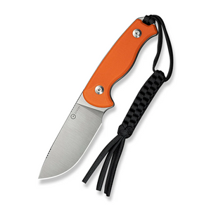 CIVIVI Knives™ Timberbark Fixed Blade C23094-2 Orange G10 14C28N Stainless Steel Knife
