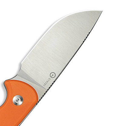 CIVIVI Knives™ Timberbark Fixed Blade C23094-2 Orange G10 14C28N Stainless Steel Knife