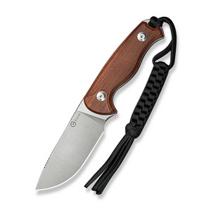 CIVIVI Knives™ Timberbark Fixed Blade C23094-4 Guibourtia Wood 14C28N Stainless Steel Knife