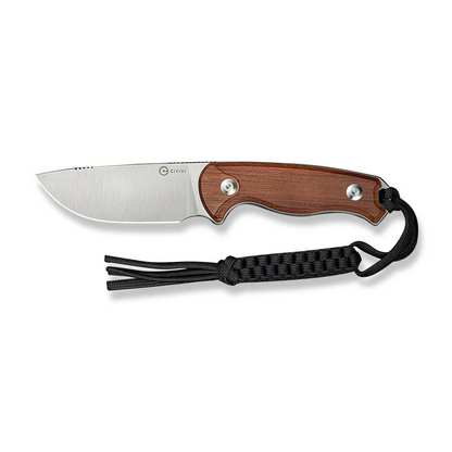 CIVIVI Knives™ Timberbark Fixed Blade C23094-4 Guibourtia Wood 14C28N Stainless Steel Knife