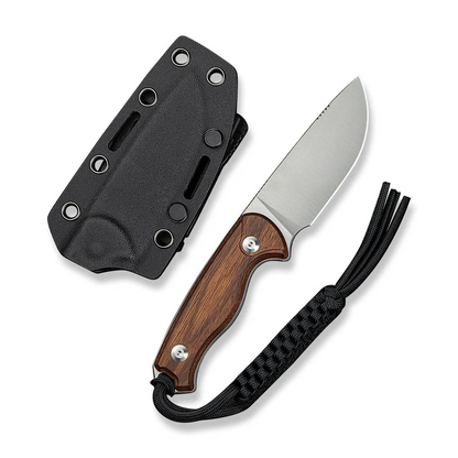 CIVIVI Knives™ Timberbark Fixed Blade C23094-4 Guibourtia Wood 14C28N Stainless Steel Knife