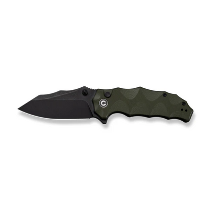 CIVIVI Knives™ Natterjack Button Lock C24028-1 OD Green G10 14C28N Stainless Steel Pocket Knife