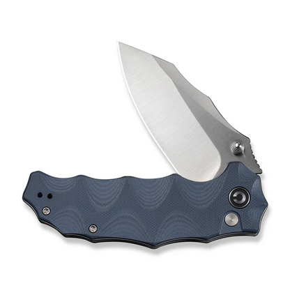 CIVIVI Knives™ Natterjack Button Lock C24028-2 Neutral Blue G10 14C28N Stainless Steel Pocket Knife
