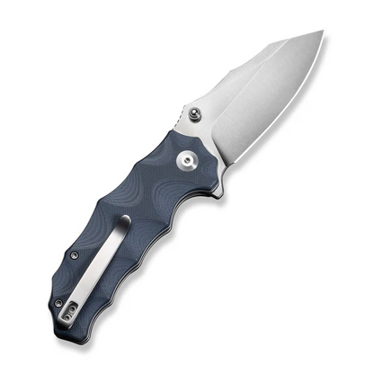 CIVIVI Knives™ Natterjack Button Lock C24028-2 Neutral Blue G10 14C28N Stainless Steel Pocket Knife