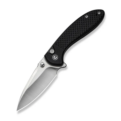 CIVIVI Knives™ Faeger Button Lock C24031-1 Black G10 14C28N Stainless Steel Pocket Knife