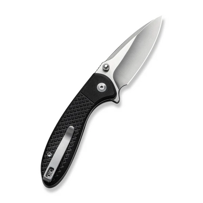 CIVIVI Knives™ Faeger Button Lock C24031-1 Black G10 14C28N Stainless Steel Pocket Knife