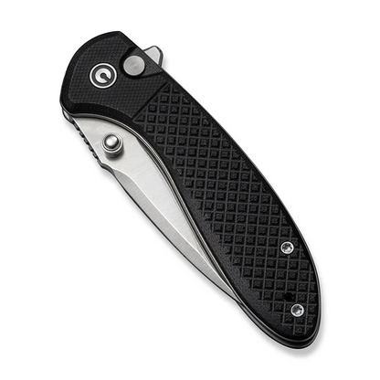 CIVIVI Knives™ Faeger Button Lock C24031-1 Black G10 14C28N Stainless Steel Pocket Knife