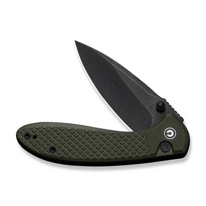 CIVIVI Knives™ Faeger Button Lock C24031-2 OD Green G10 14C28N Stainless Steel Pocket Knife