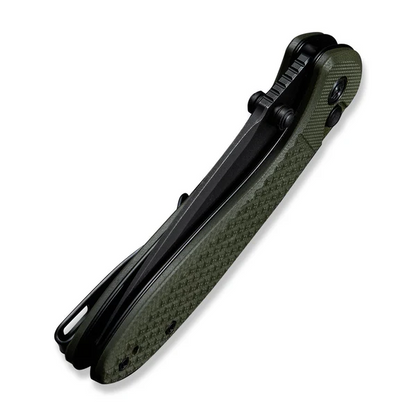 CIVIVI Knives™ Faeger Button Lock C24031-2 OD Green G10 14C28N Stainless Steel Pocket Knife