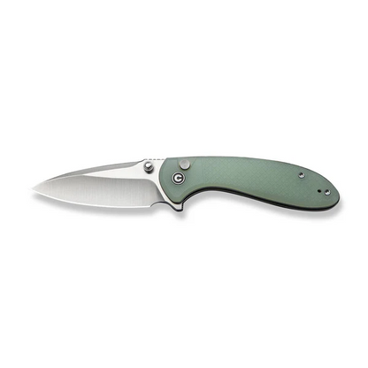 CIVIVI Knives™ Faeger Button Lock C24031-3 Natural G10 14C28N Stainless Steel Pocket Knife