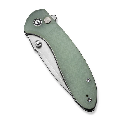 CIVIVI Knives™ Faeger Button Lock C24031-3 Natural G10 14C28N Stainless Steel Pocket Knife