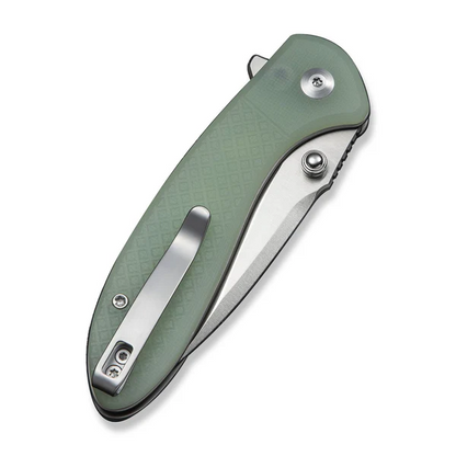 CIVIVI Knives™ Faeger Button Lock C24031-3 Natural G10 14C28N Stainless Steel Pocket Knife