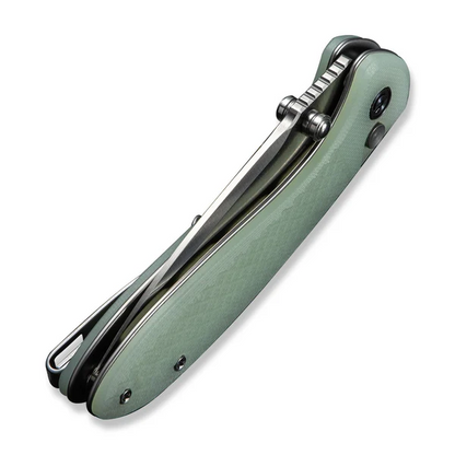 CIVIVI Knives™ Faeger Button Lock C24031-3 Natural G10 14C28N Stainless Steel Pocket Knife