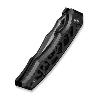 CIVIVI Knives™ Anaaki Button Lock C24039-1 Black Anodized Aluminum Nitro-V Stainless Steel Pocket Knife