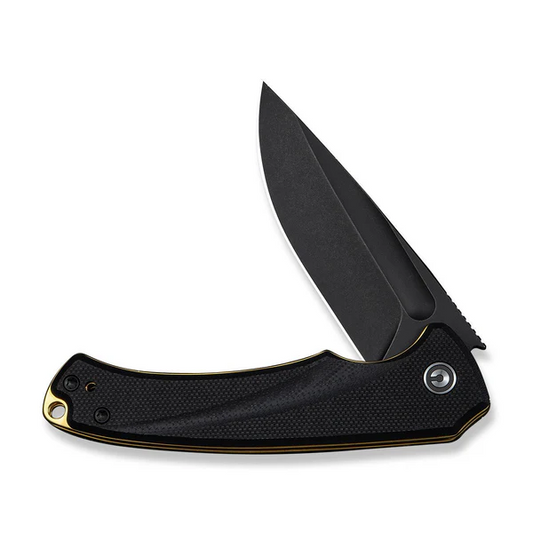CIVIVI Knives™ Voidflare Liner Lock C24040-1 Black G10 14C28N Stainless Steel Pocket Knife