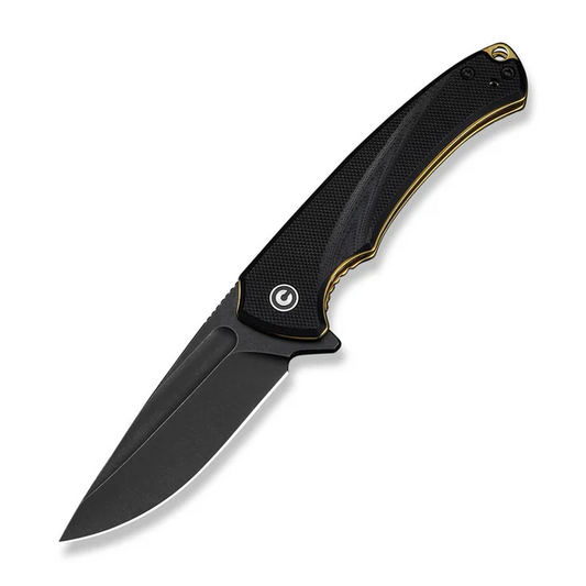 CIVIVI Knives™ Voidflare Liner Lock C24040-1 Black G10 14C28N Stainless Steel Pocket Knife