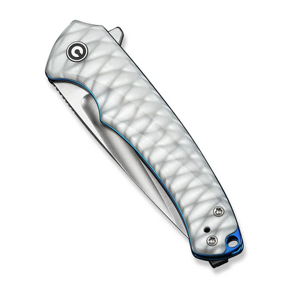 CIVIVI Knives™ Voidflare Liner Lock C24040-2 White Resin 14C28N Stainless Steel Pocket Knife