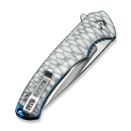 CIVIVI Knives™ Voidflare Liner Lock C24040-2 White Resin 14C28N Stainless Steel Pocket Knife
