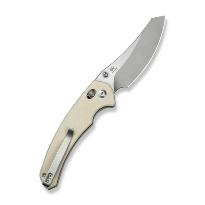 CIVIVI Knives™ Sixgill Crossbar Lock C24050-2 Ivory G10 Nitro-V Stainless Steel Pocket Knife