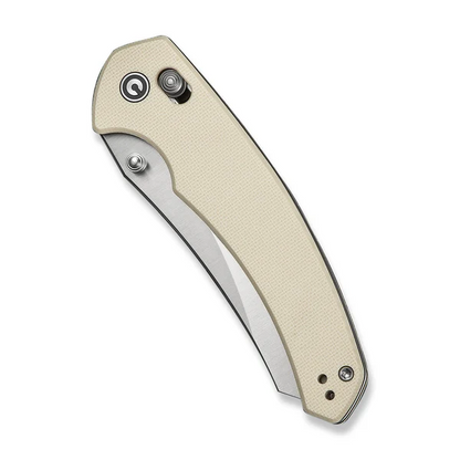 CIVIVI Knives™ Sixgill Crossbar Lock C24050-2 Ivory G10 Nitro-V Stainless Steel Pocket Knife