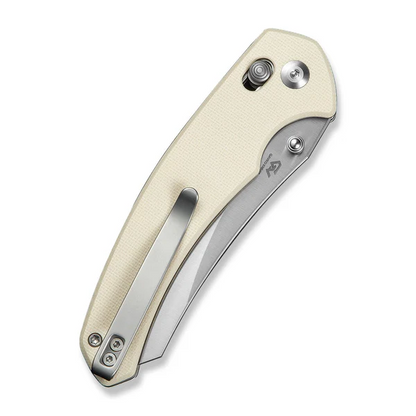 CIVIVI Knives™ Sixgill Crossbar Lock C24050-2 Ivory G10 Nitro-V Stainless Steel Pocket Knife
